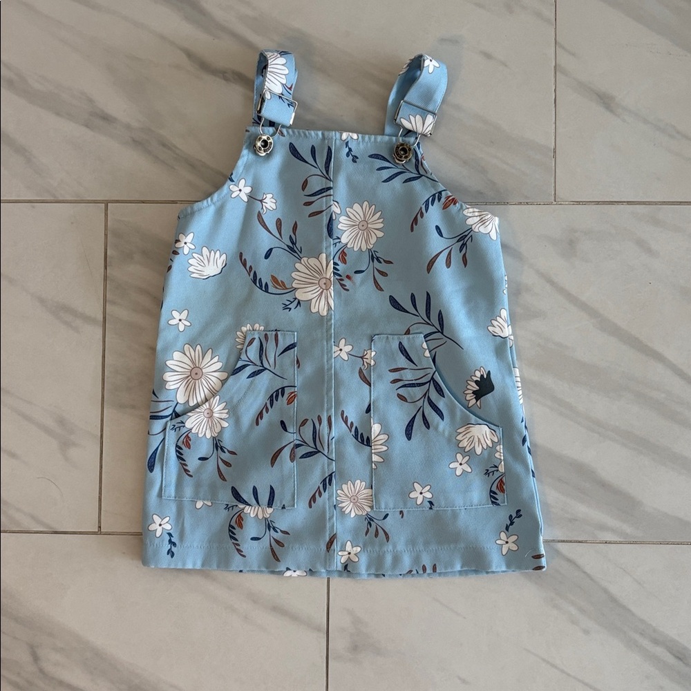 SHEIN Light Blue Floral Dress. NWOT